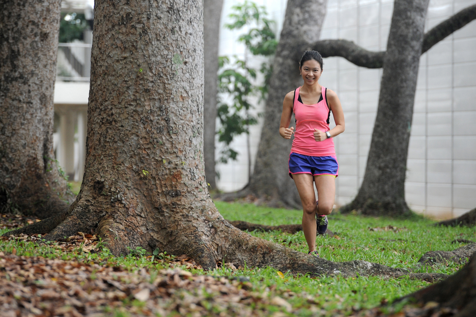 Ms Tan is trying to better her personal best time - five hours and 15 minutes - for a full marathon.