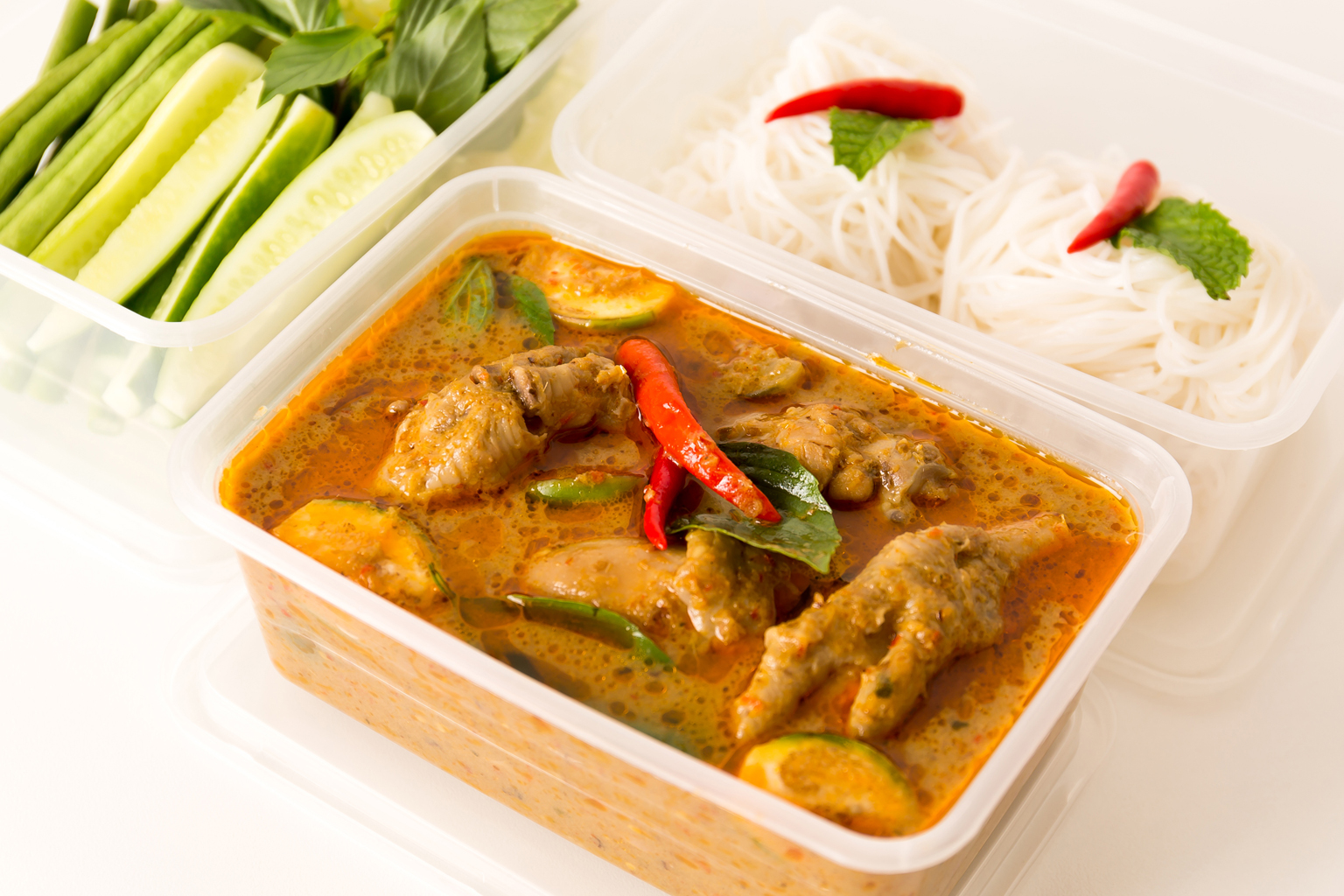 Takeaway plastic food containers are disposable items designed for single use and are not intended for the repeated storage of food, says the AVA.