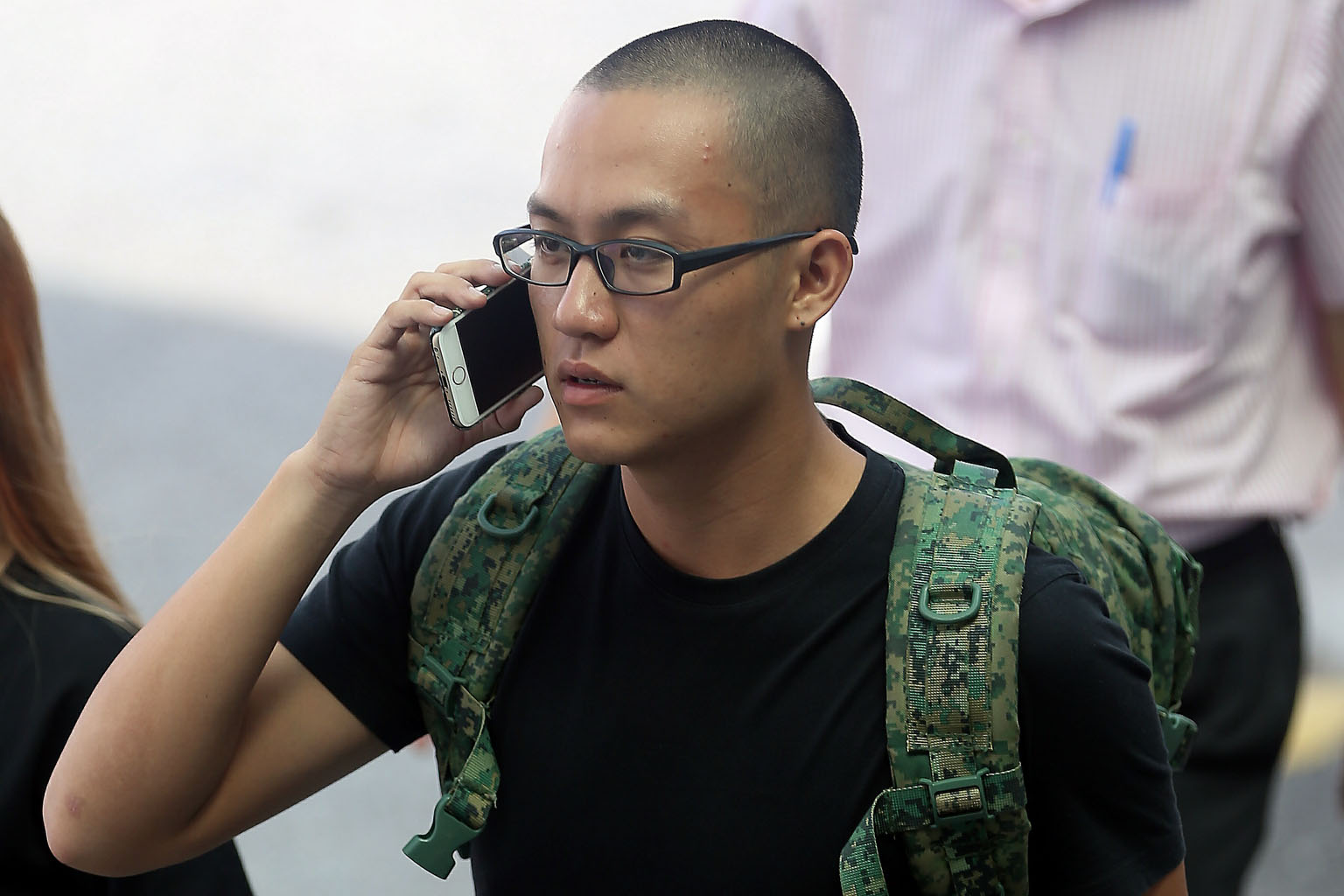 Loke is accused of using criminal force on teen blogger Amos Yee by holding onto his hands and using his arms to restrain him from the back at Jurong Point mall on May 29.