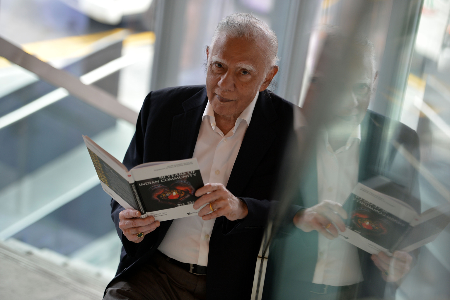 One topic tackled by 50 Years Of Indian Community In Singapore is the tension between the old and new Indian diaspora in Singapore. Mr Pillai, one of the editors of the book, notes that the situation is improving.