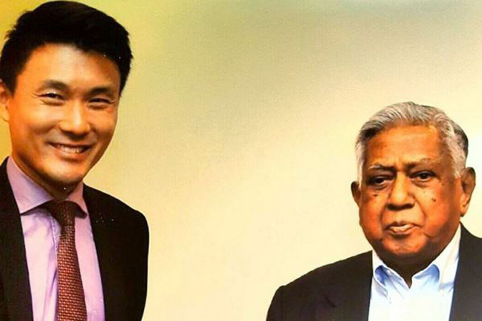 Then President Nathan sat beside Mr Baey at a Tamil play, translating it for him.