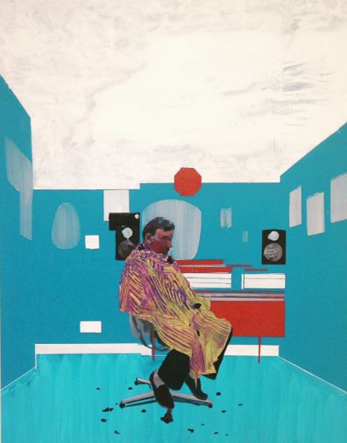 Peter's Sitter's III by Hurvin Anderson, 52, one of the four nominees for the Turner Prize.