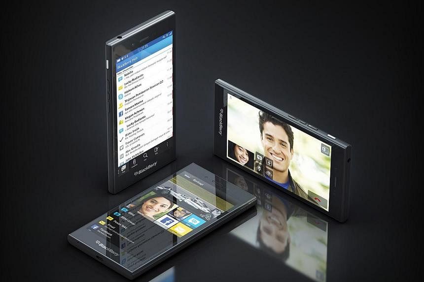 This handout photograph from Blackberry released on May 10, 2014 shows the new BlackBerry Z3 mobile phone.&nbsp;BlackBerry on Tuesday launched a new budget handset in Indonesia, one of its last bastions, a major step in the ailing smartphone maker's 