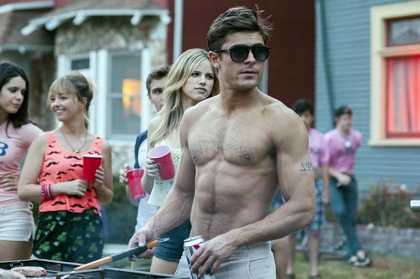 A cinema still from Bad Neighbours starring Zac Efron -- FILE PHOTO: UIP