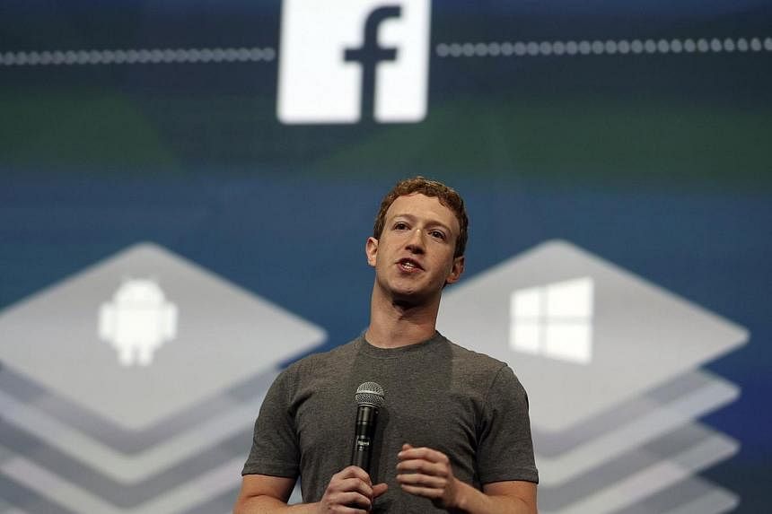 Facebook CEO Mark Zuckerberg speaks during his keynote address at Facebook's f8 developers conference in San Francisco, California on April 30, 2014. Facebook plans to open a sales office in China to work with local advertisers, Bloomberg reported, c