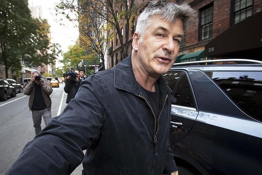Actor Alec Baldwin was arrested in New York on Tuesday for riding his bicycle in the wrong direction on a one-way street and acting "in a violent, threatening manner" toward police officers, officials said. -- FILE PHOTO: REUTERS