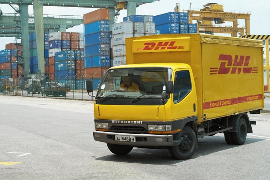 Logistics giant DHL broke ground for a $160 million warehouse facility at Tampines LogisPark on Wednesday. -- FILE PHOTO: DHL&nbsp;