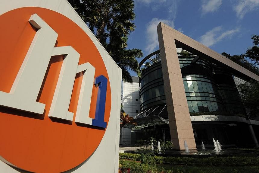 M1 fibre broadband services are down, said the telco in Facebook post just after noon on Wednesday. -- FILE PHOTO: M1 LIMITED
