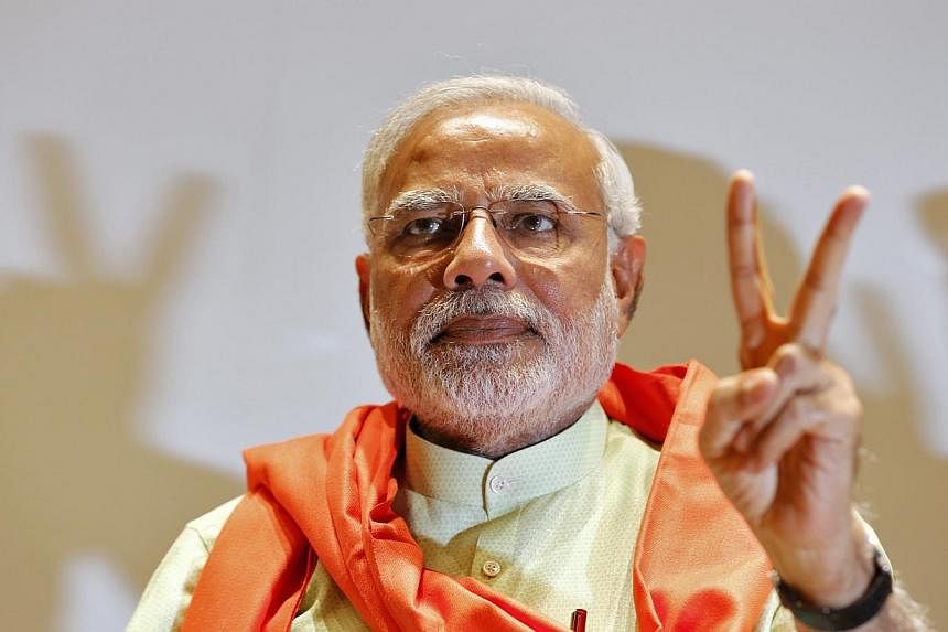 Acknowledging BJP's strong electoral showing, its prime ministerial candidate Narendra Modi, the 63-year-old son of a low-caste tea seller tainted by anti-Muslim violence in his home state of Gujarat in 2002, &nbsp;tweeted on Friday that “India has