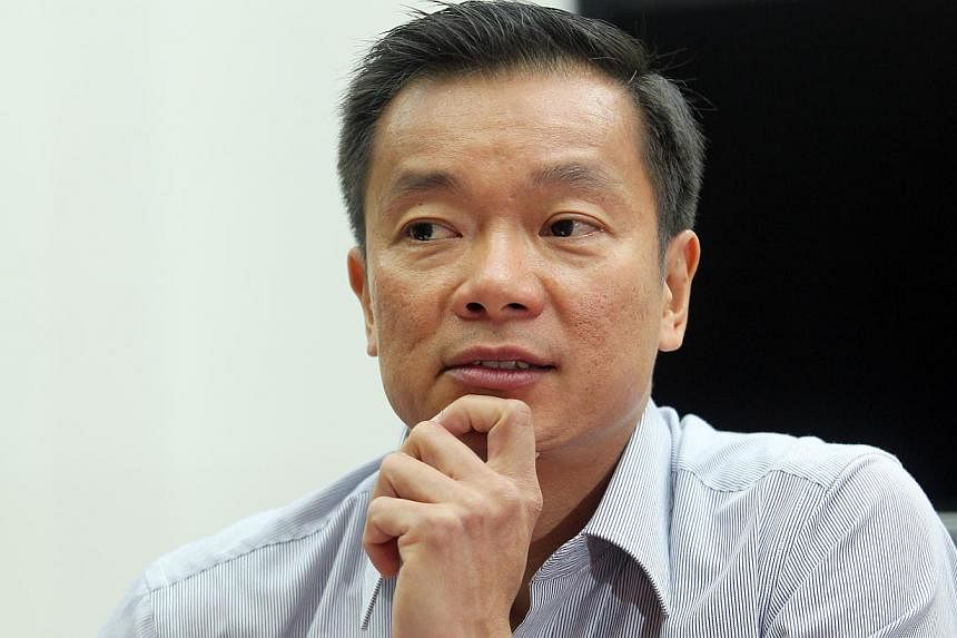 Singapore Sailing Federation president Ben Tan has thrown his hat into the ring as a candidate for Nominated Member of Parliament, after submitting the necessary forms on Monday.&nbsp;-- ST PHOTO: SEAH KWANG PENG