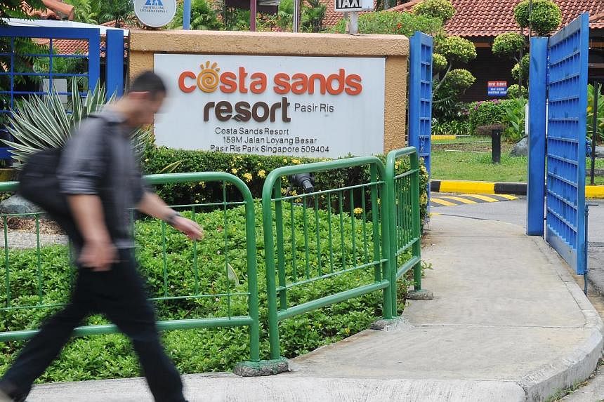 The Costa Sands Resort in Pasir Ris will close on July 20 after 12 years of operations. -- FILE PHOTO: NP