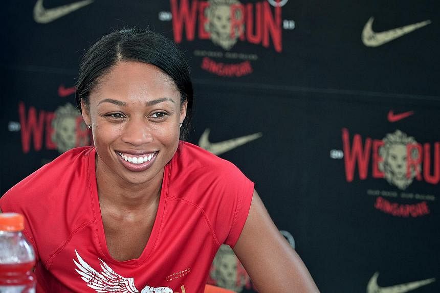 Multi-medal winning athlete Allyson Felix said on Saturday that 2014 would be a crucial year following her recent injury setback, as she aims to make an instant impact at the Shanghai Diamond meet. -- ST FILE PHOTO:&nbsp;KUA CHEE SIONG