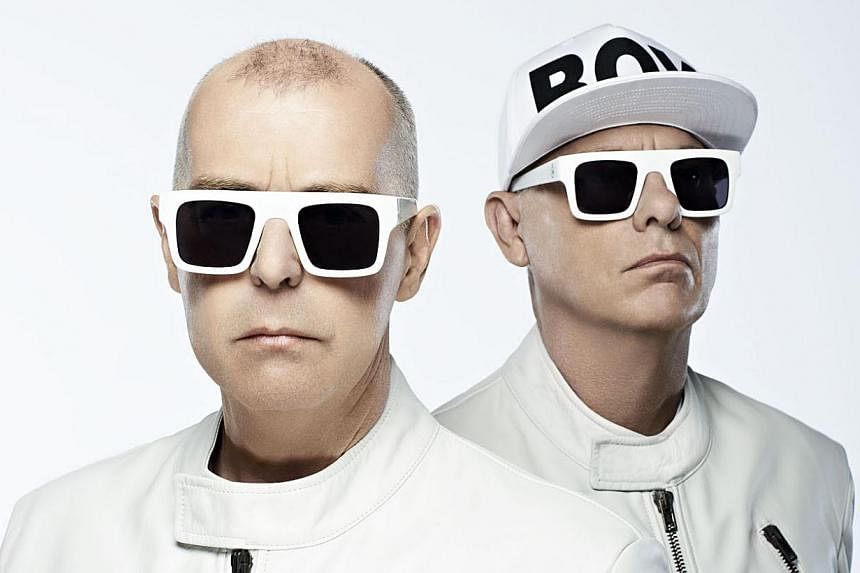 &nbsp;Neil Tennant (left) and Chris Lowe of Pet Shop Boys. -- FILE PHOTO: X2
