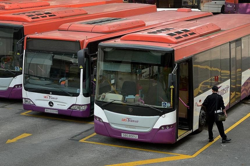 The public bus industry will undergo a major shift in the way it is run starting from the second half of this year, in a move to improve bus services further. -- ST PHOTO:&nbsp;KUA CHEE SIONG