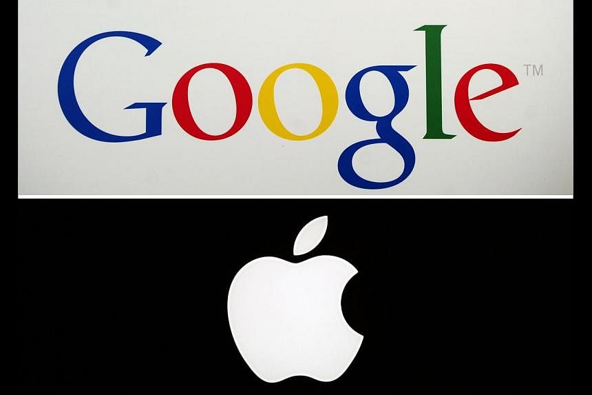 US search engine Google has overtaken rival technology titan Apple as the world’s top brand in terms of value, global market research agency Millward Brown said on Wednesday. -- FILE PHOTO: AFP