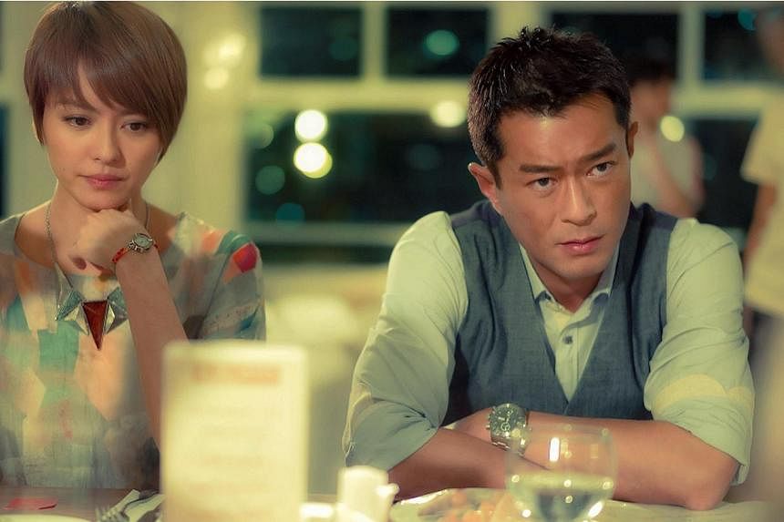 Gigi Leung and Louis Koo (both left) as a married couple in Aberdeen.