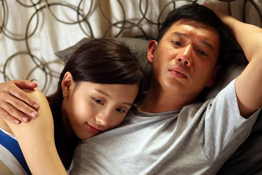 Love In A Puff's leads Miriam Yeung and Shawn Yue (far left) and Vulgaria's Dada Chen and Chapman To (both left).