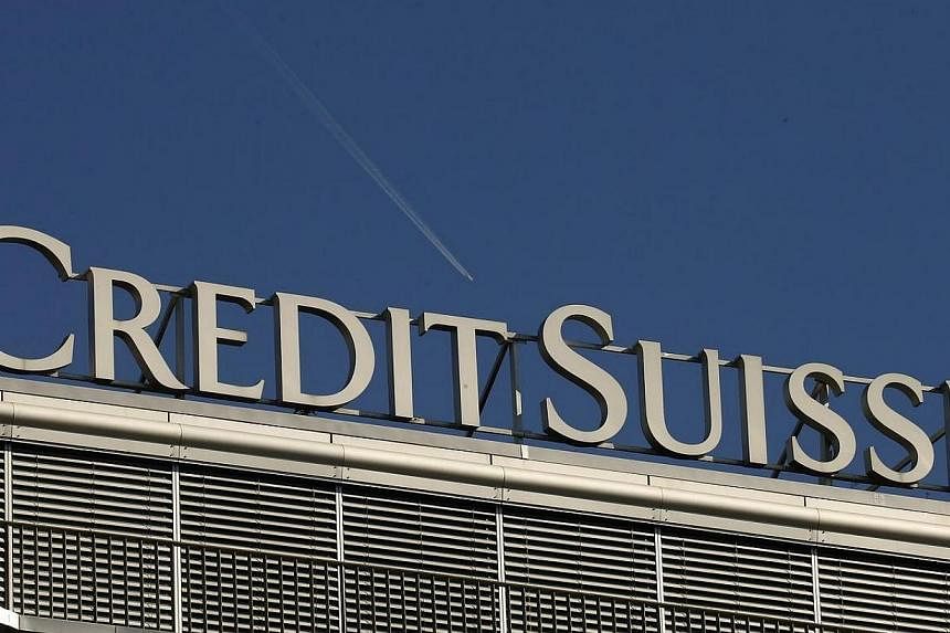 Credit Suisse is under investigation in the United States to determine if it allowed traders use its network for improper transactions, the Wall Street Journal reported on Thursday, May 22, 2014. -- PHOTO: REUTERS