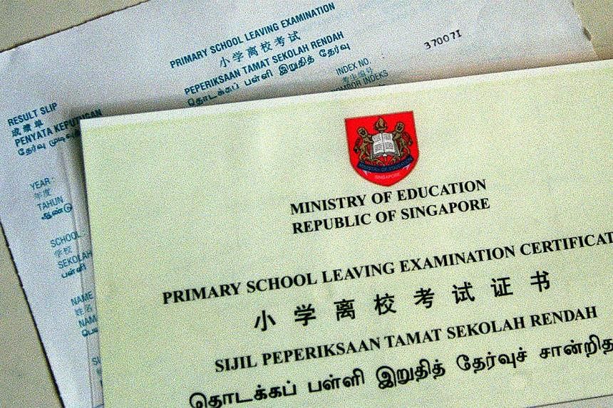 The Primary School Leaving Examination (PSLE) will continue to be an "important milestone examination" in the education system here, Education Minister Heng Swee Keat said on Monday. -- FILE PHOTO: ST