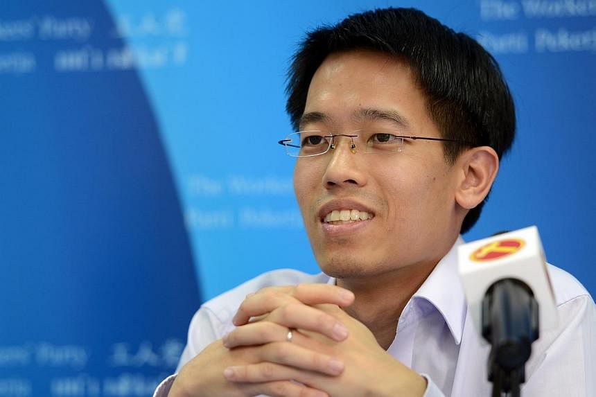 Worker's Party MP Gerald Giam took aim at various government policies including CPF and Medisheld on Tuesday as he criticised the Government for transferring its risks to Singaporeans. -- PHOTO: ST FILE