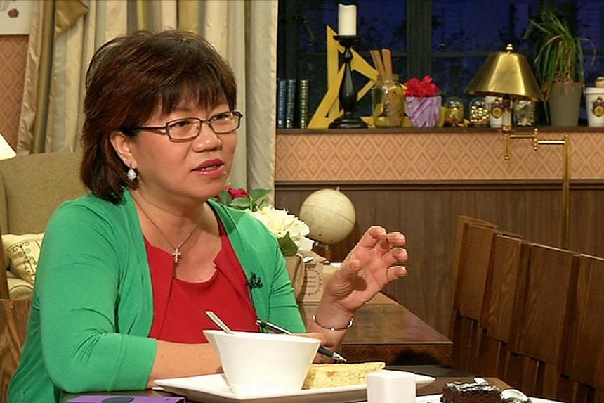 Ms Denise Phua (Moulmein-Kallang GRC) called for the scrapping of the elected presidency and a return to a ceremonial role for the head of state. -- ST FILE: T KUMAR