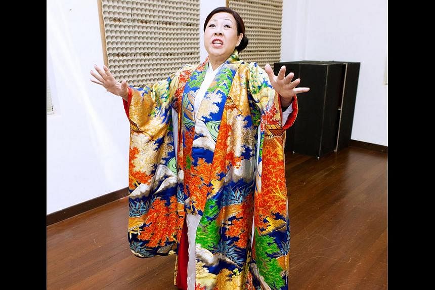 Veteran actress Koh Chieng Mun, who was diagnosed with cancer in 2005, is back after a nine-year hiatus from the stage. -- PHOTO: GENERASIA