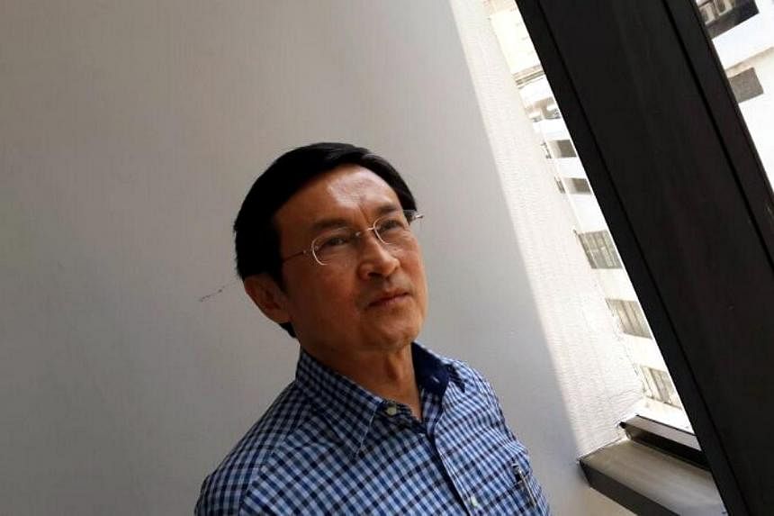 Mr Chaturon Chaisang, a minister in the Thai government ousted in last week’s coup d’etat, has emerged from hiding on May 27, 2014. “I don’t want to hide forever," the former education minister told The Straits Times in an exclusive interview