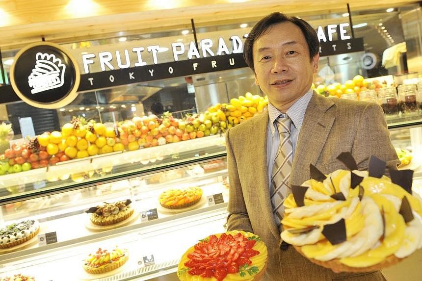 Mr Takahashi Kenichi, the chief executive of Japan Foods Holdings.&nbsp;Japan Foods Holding said it has achieved another record year in profit and revenue. -- PHOTO: ST FILE
