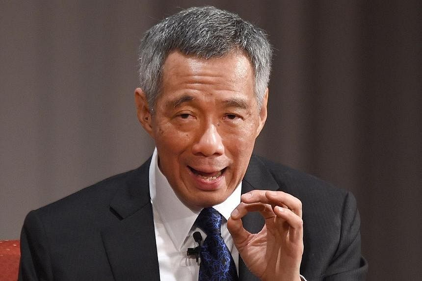 Singapore Prime Minister Lee Hsien Loong answers questions during the 20th International Conference on the Future of Asia in Tokyo on May 22, 2014.&nbsp;It is very important for Singapore to get its politics right because constructive politics will h