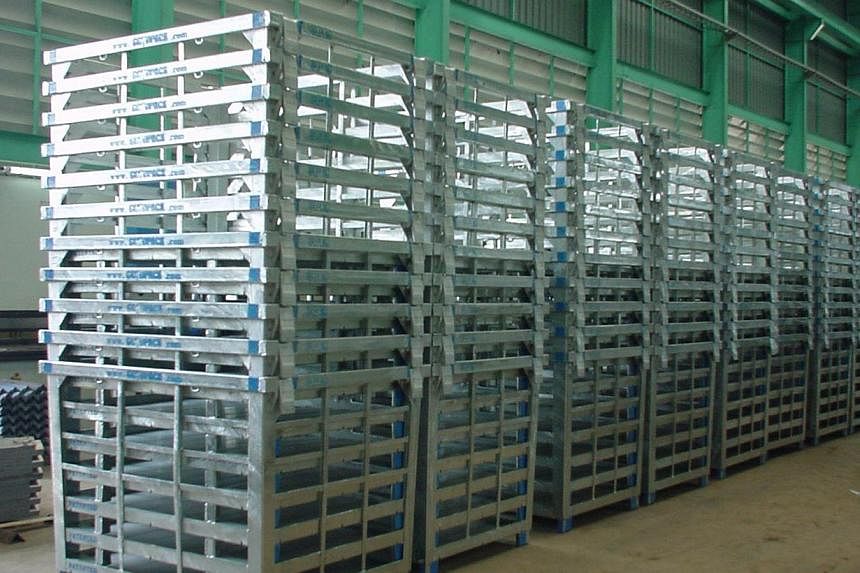 Goodpack specialises in leasing intermediate bulk containers or steel containers with collapsible walls to save storage space. -- PHOTO: GOODPACK&nbsp;