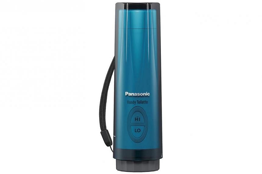Called the Handy Toilette, Panasonic's latest model of portable spray has sold over 20,000 units since it went on sale last September. -- PHOTO: PANASONIC CORPORATION