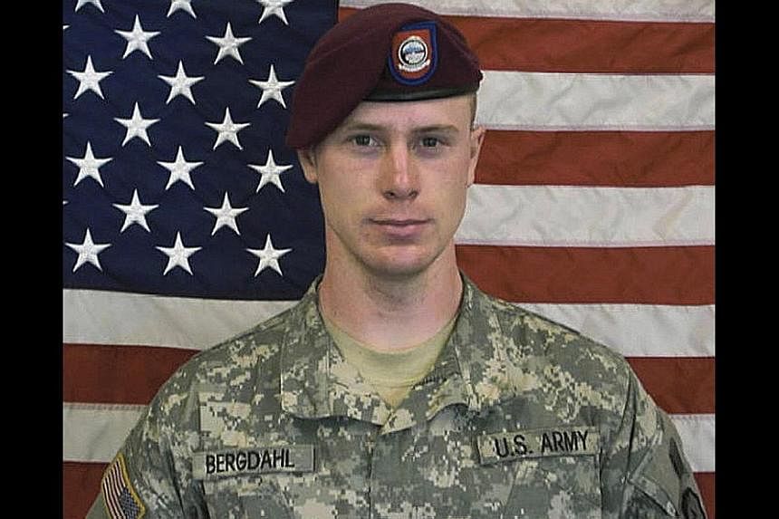 US Army Sergeant Bowe Berghdal is pictured in this undated handout photo provided by the US Army and received by Reuters on May 31, 2014. Bergdahl, who had been held for nearly five years by Afghan militants, was handed over to US Special Operations 