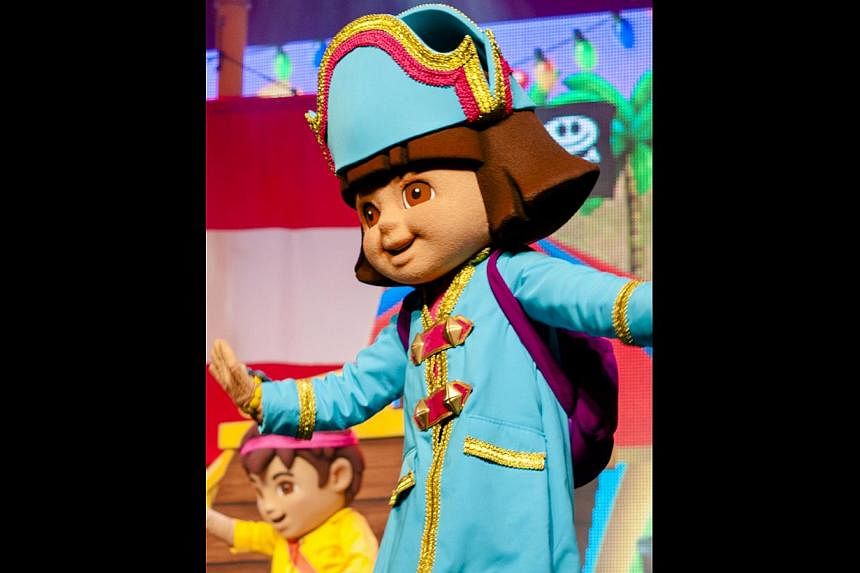 The producer is here to attend the premiere of Dora The Explorer Live! Dora’s Pirate Adventure (above), a two-act interactive song and dance show, which opens at Resorts World Sentosa today.