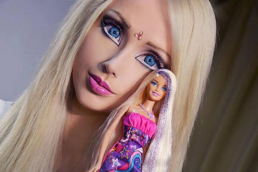 The "real life Barbie". -- PHOTO: VALERIA LUKYANOVA / FACEBOOK