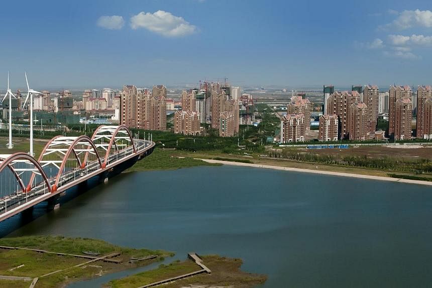 The Sino-Singapore Tianjin Eco-City is the model for sustainable development in China.&nbsp;Amenities in Tianjin Eco-City are falling in place and a basic community is forming, according to Mr Ho Tong Yen, chief executive officer of Sino-Singapore Ti