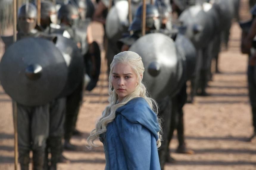 Television still: Game Of Thrones starring Emilia Clarke. -- PHOTO: HBO ASIA
