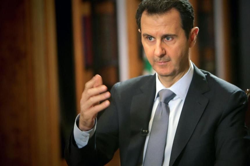 Syrian President Bashar al-Assad announced a wide-ranging amnesty on Monday, June 09, 2014, less than a week after he was re-elected to another seven-year term in the midst of civil war. -- PHOTO: AFP&nbsp;