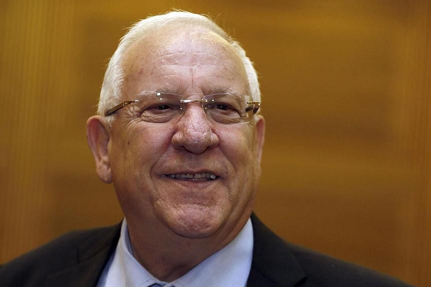 Mr Reuven Rivlin, a far-right member of Israel's ruling Likud, was on Tuesday, June 10, 2014, elected by Parliament to be the nation's 10th president when President Shimon Peres steps down in July, the speaker said. -- PHOTO: AFP