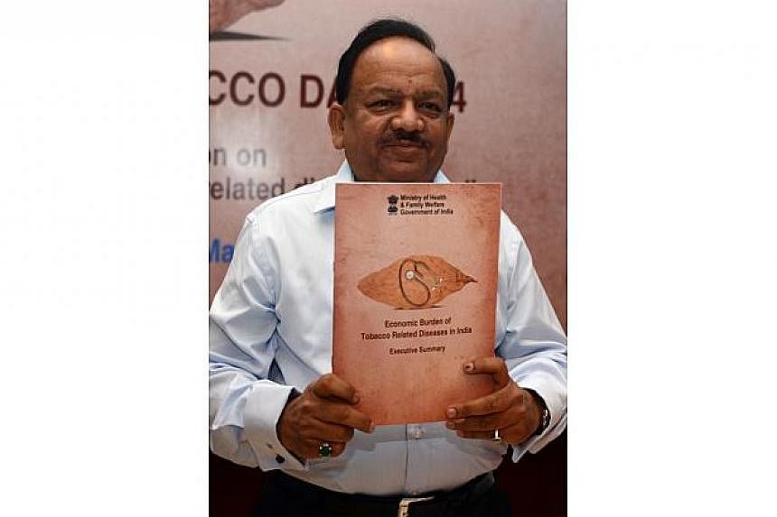 India's new Health Minister Harsh Vardhan&nbsp;on Tuesday, June 10, 2014, ordered "extraordinary steps" to end the deadly disease encephalitis, after it claimed the lives of 44 children in the country in the past fortnight. -- PHOTO: AFP