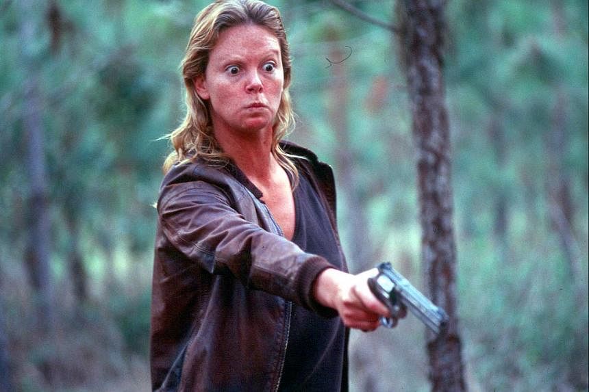 Actress Charlize Theron, who played a prostitute-turned-serial killer in the 2003 drama Monster (above) and now stars in a comedy, A Million Ways To Die In The West. -- PHOTO: SHAW