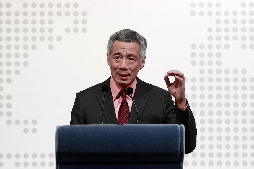 Singapore Prime Minister Lee Hsien Loong gives his take on urban liveability and describes his hopes for his country 100 years ahead.&nbsp;-- PHOTO: ZAOBAO
