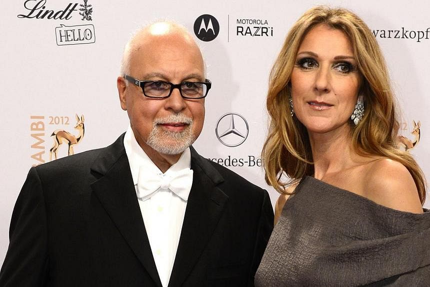 Canadian songstress Celine Dion has appointed a new manager, as her husband Rene Angelil steps down from the position he has held for more than 30 years. -- PHOTO: AFP