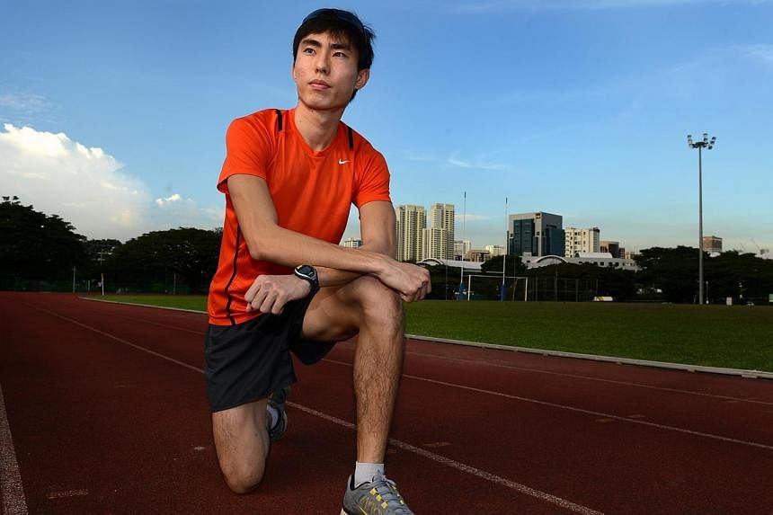 National long-distance runner Soh Rui Yong has set a new national record in the 10,000m event at the Portland Track Festival on Saturday (United States time) with a time of 31min 15.95sec, just a shade under the old mark of 31:19. -- PHOTO: ST FILE