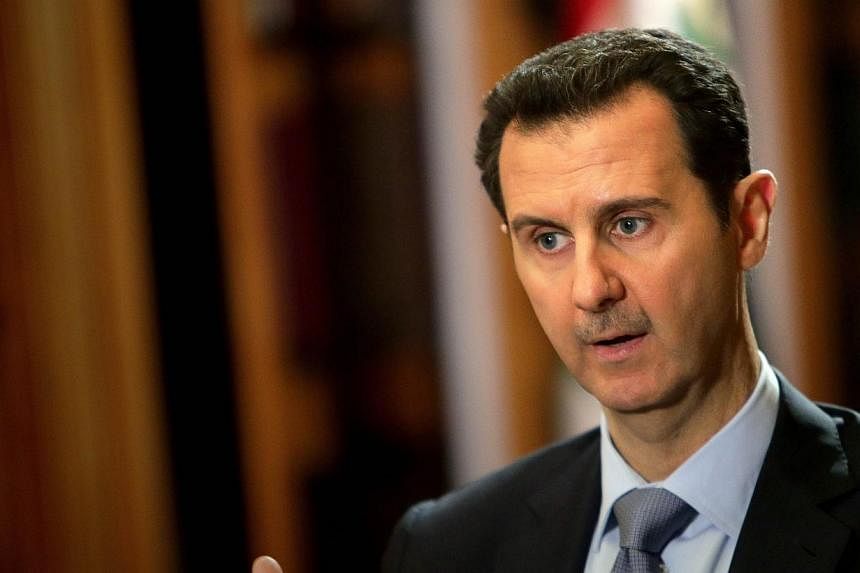 Syrian President Bashar al-Assad said on Wednesday, June 18, 2014, that terrorism will strike back against the West and other countries that "supported" attacks in Syria and elsewhere in the Middle East. -- PHOTO: REUTERS