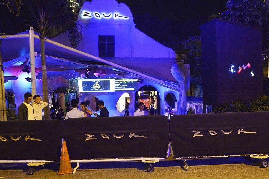 CLUB'S EFFORTS: Zouk said it has various measures in place to reduce noise from the club and patrons outside its premises.