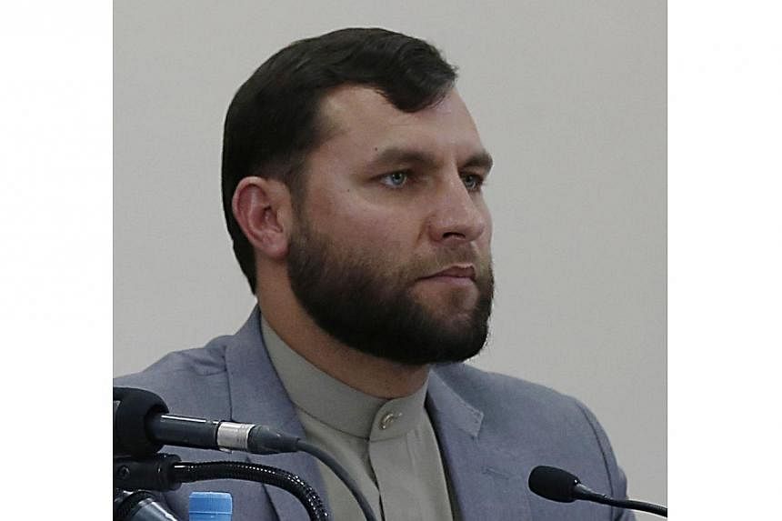 Mr Zia-ul-Haq Amarkhail, the head of the Secretariat of the Independent Election Commission (IEC), looks on during a press conference in Kabul on June 23, 2014.&nbsp;Mr Amarkhail, who was accused of fraud, resigned on Monday, raising hopes of ending 
