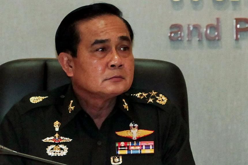 &nbsp;The US embassy in Bangkok did not extend an invitation to any members of Thailand's junta, including leader General Prayuth Chan-ocha (above). -- PHOTO: REUTERS