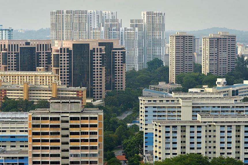 High rise HDB flats in the Commonwealth area - Queenstown estates.&nbsp;It is&nbsp;still too early to roll back property cooling measures, according to the Ministry of National Development (MND) yesterday. -- PHOTO: ST FILE
