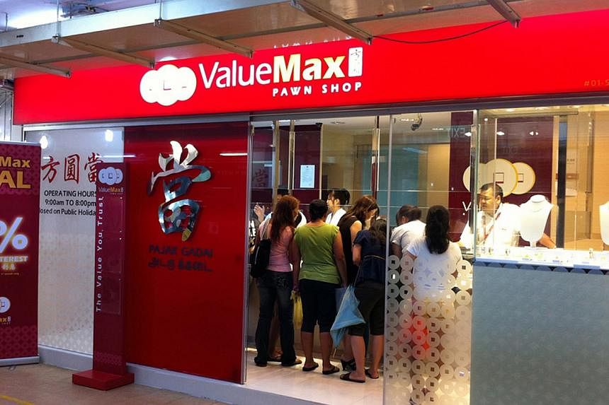 Storefront of ValueMax's pawnshop and retail store at Boon Keng. -- PHOTO: VALUEMAX GROUP PTE LTD