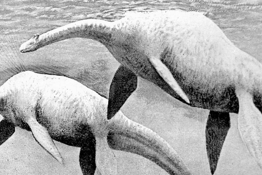 Nessie, from the waters of a lake in northern Scotland, is another of the more well-known cryptids, with expeditions - including some involving sonar technology - being sent to try to see if the creature is real. -- PHOTO: ST LIBRARY FILE